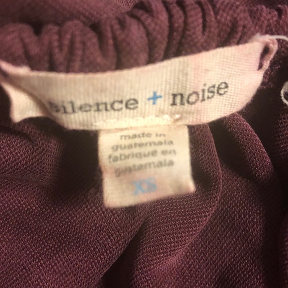 EUC Urban Outfitters Silence + Noise Burgundy Shift Dress - Picture 2 of 3